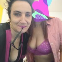 escort luz y debora caballito besos negros 